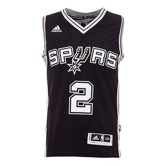 Men's adidas Kawhi Leonard Swingman (black/away) Basketball Sports Splicing Black Jersey Asia Sizing A46147