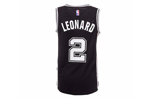Men's adidas Kawhi Leonard Swingman (black/away) Basketball Sports Splicing Black Jersey Asia Sizing A46147 - Image 2