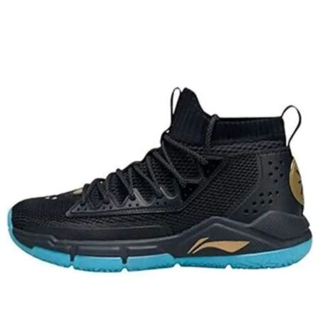 Li-Ning Wade Fission 5 Mid 'Black Gold' ABAP027-1