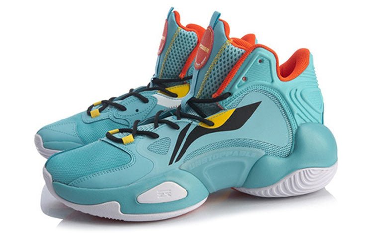 Li-Ning Airstrike 6 V2 Mid-Top Blue ABAQ005-2 - Image 3