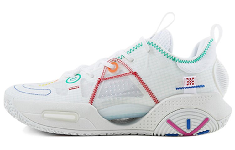 Li-Ning Wade All City 9 V1.5 PE 'White Rainbow' ABAR015-D - Image 2
