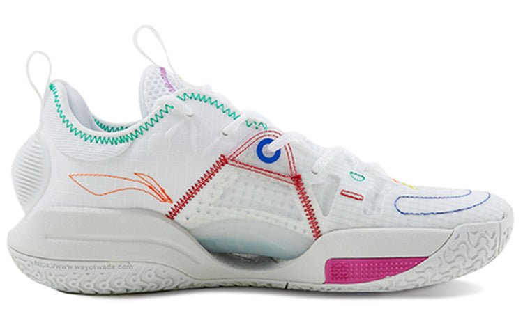 Li-Ning Wade All City 9 V1.5 PE 'White Rainbow' ABAR015-D - Image 3