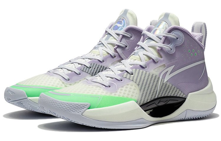 Li-Ning Superlight 'White Purple Green' ABAS027-5 - Image 3