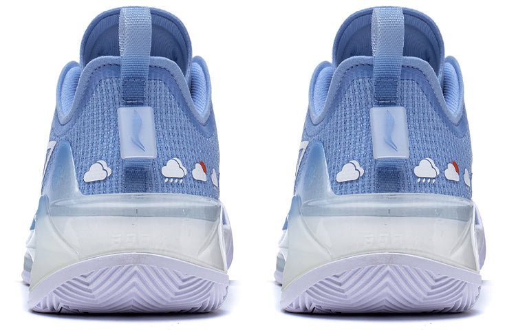 Li-Ning LiRen 3 V2 Low 'Snow Blue' ABAT057-12 - Image 4