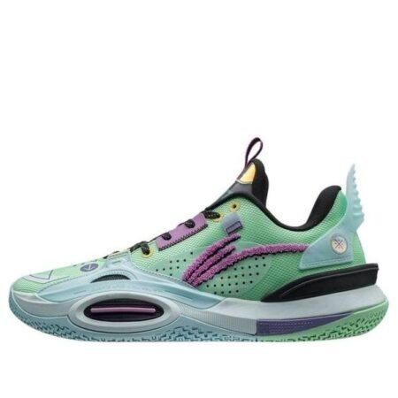 Li-Ning Wade All City 10 V1 x Disney 'MInt Green Purple' ABAT123-2