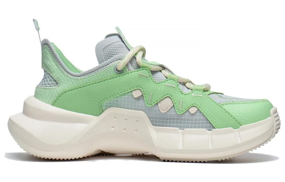 (WMNS) Li-Ning Essence 2.3 Lite 'Green Grey' ABCT050-2 - Image 2