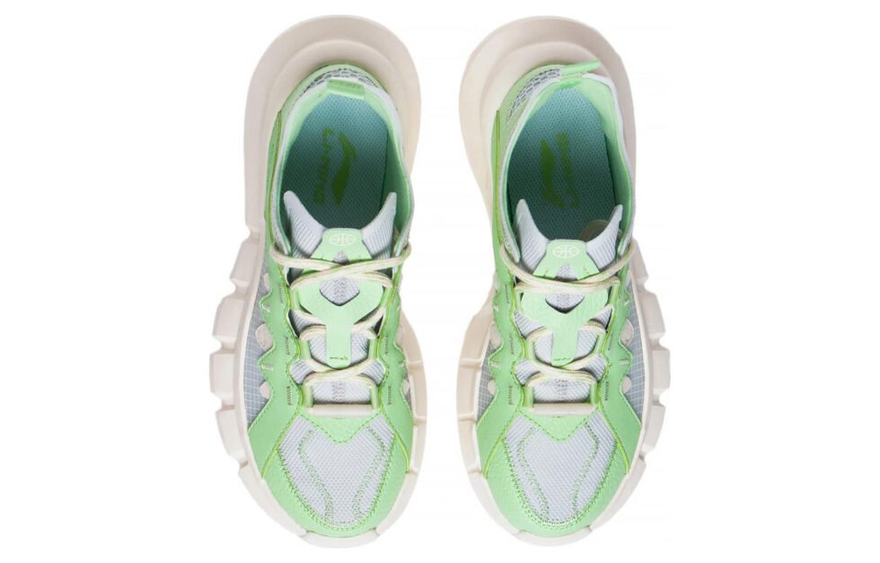 (WMNS) Li-Ning Essence 2.3 Lite 'Green Grey' ABCT050-2 - Image 4