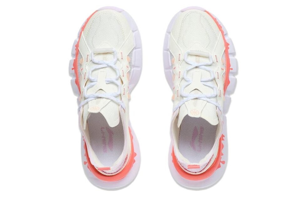 (WMNS) Li-Ning Essence 2.3 Lite 'Cream White Orange' ABCT050-3 - Image 4