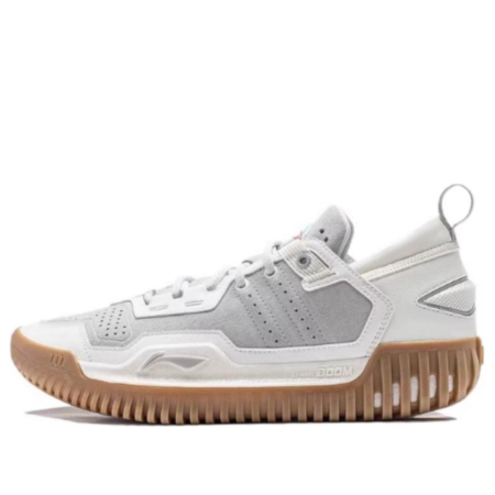Li-Ning BadFive 3 Low 'White Grey' ABFU005-9