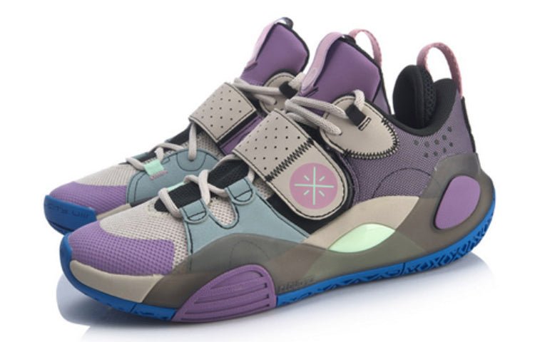 Li-Ning Wade All City 8 'Grey Purple' ABPQ005-5 - Image 3