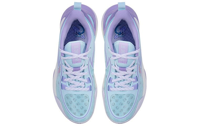 (GS) Li-Ning Sonic 10 V2 Low 'Snow Blue Purple' ABPS033-2 - Image 4