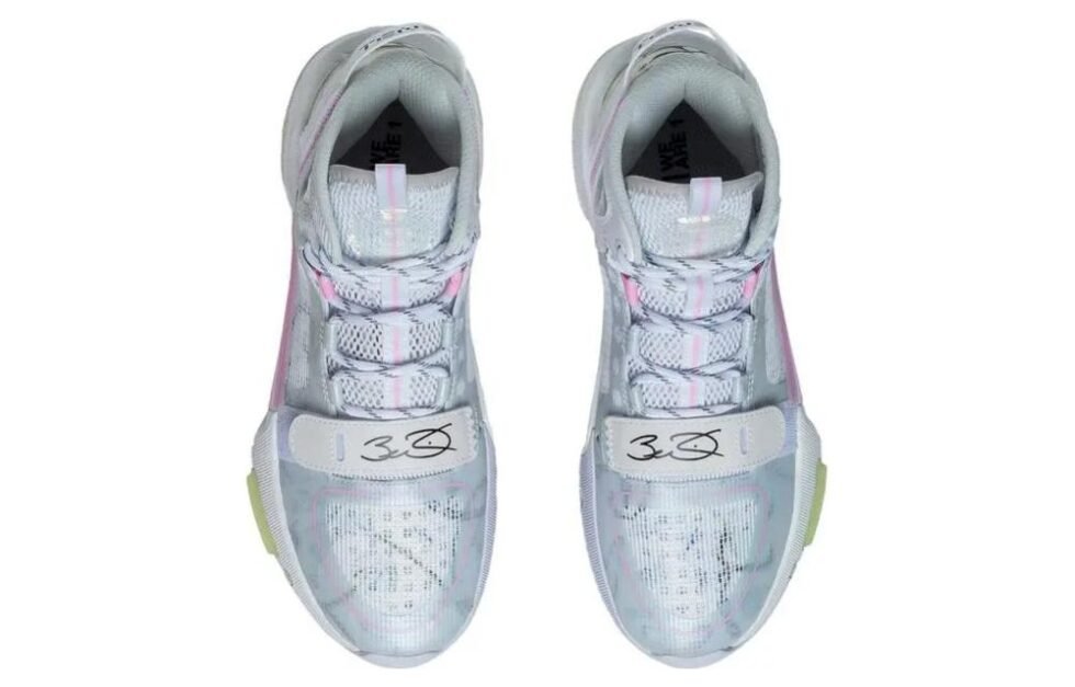 Li-NIng Wade Shadow 4 V2 'Grey White Pink' ABPT015-7 - Image 4