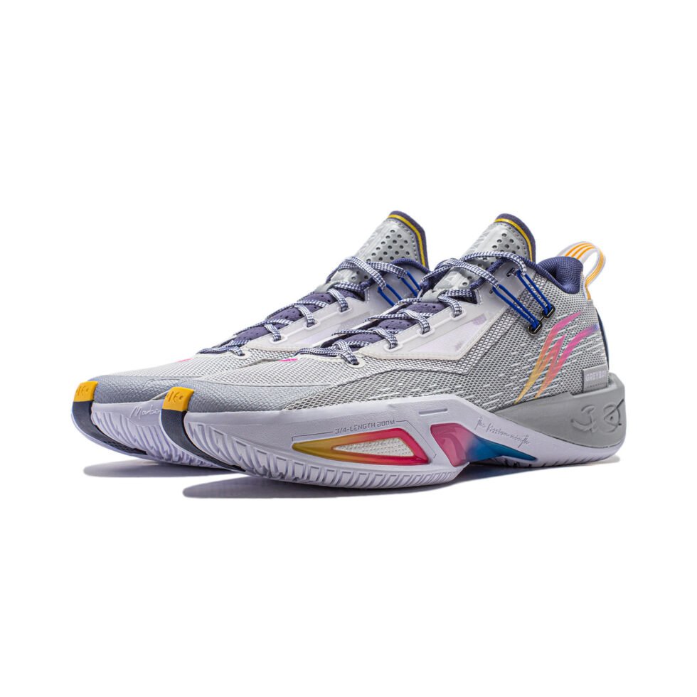Li-Ning Wade Fission 9 'Grey Multi-Color' ABPU003-7 - Image 3