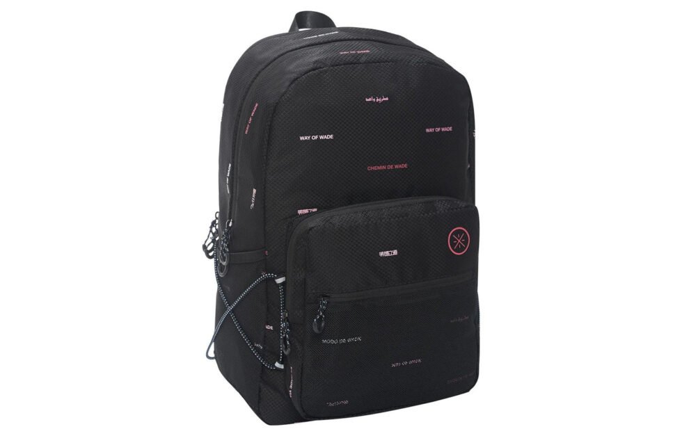 Li-Ning Way Of Wade Logo Backpack 'Black' ABSS181-1 - Image 2