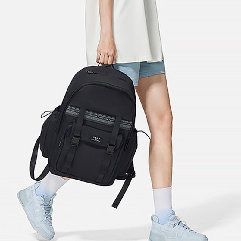Li-Ning Way Of Wade Logo Backpack 'Black' ABSS185-1 - Image 7