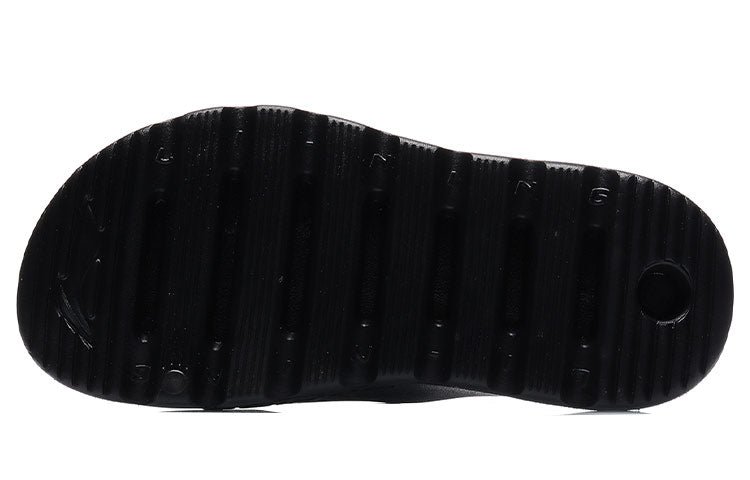(WMNS) Li-Ning LNBB Basketball Slides 'Black White' ABTR006-2 - Image 6