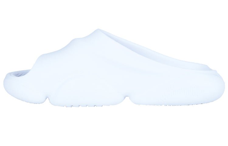 (WMNS) Li-Ning 8 PE Courtside Sport Slides 'White Blue' ABTS010-1 - Image 3