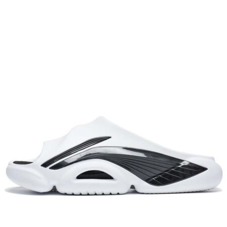 Li-Ning Badfive Speed 9 Slides 'White Black' ABTT003-1