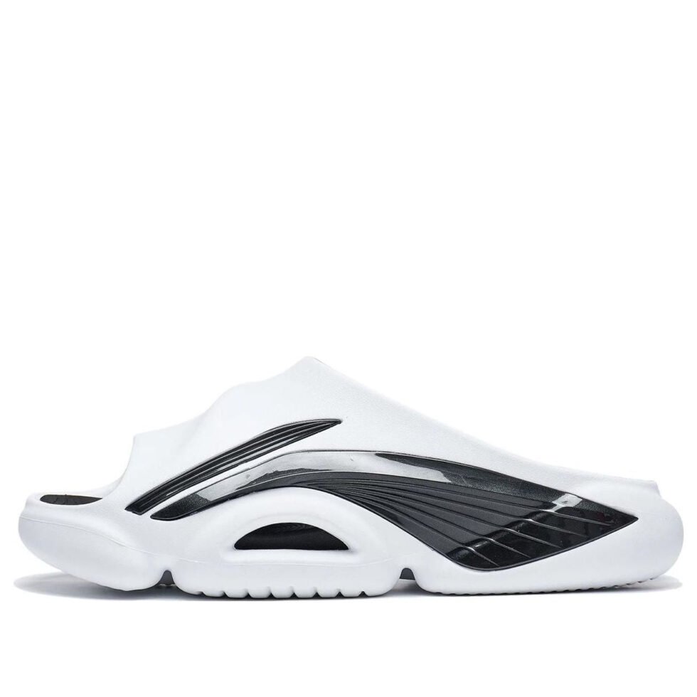 Li-Ning Badfive Speed 9 Slides 'White Black' ABTT003-1