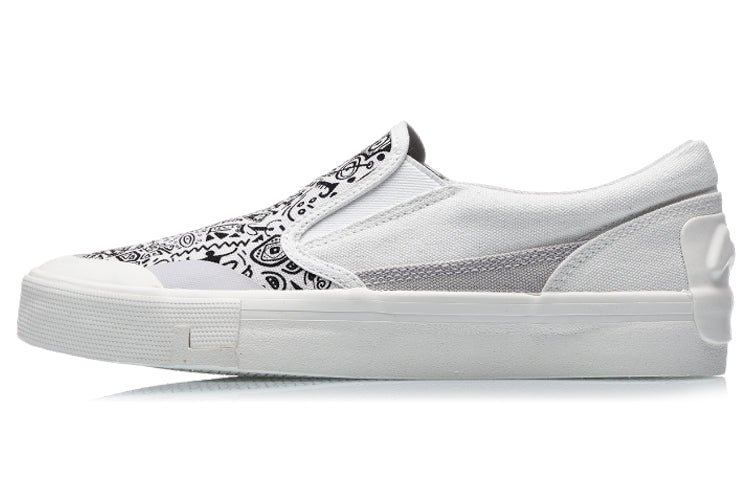 (WMNS) Li-Ning SLIP-ON 'White Grey' AECR014-1 - Image 2