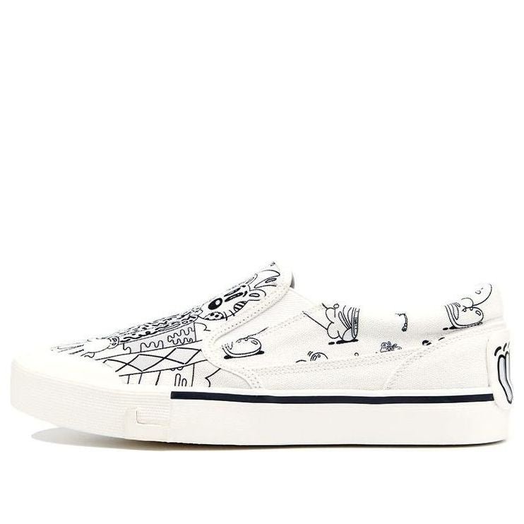 Li-Ning Boogle x Steven Harrington Shoes 'White Black' AECR057-3