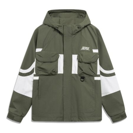 Li-Ning BadFive Windbreaker 'Olive Green' AFDT055-1