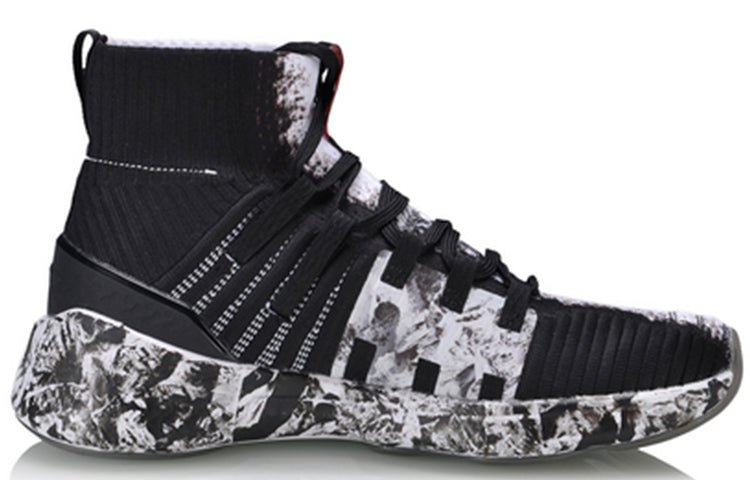(WMNS) Li-Ning No Boundaries 2 High 'White Black' AFPQ048-1 - Image 3
