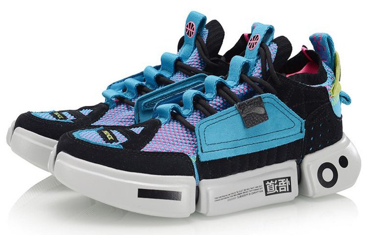 (WMNS) Li-Ning Essence 2 Ace 'Black Blue Pink' AGBN062-14 - Image 3