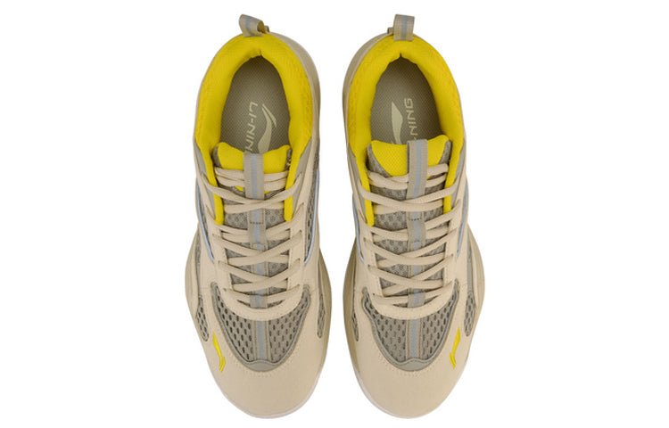 Li-Ning Rebirth Mid 'Grey Yellow' AGBP015-4 - Image 4