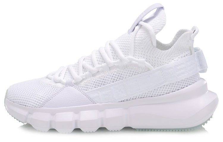 (WMNS) Li-Ning Essence 2 Lace Up Mid 'Snow White' AGBP024-1 - Image 2