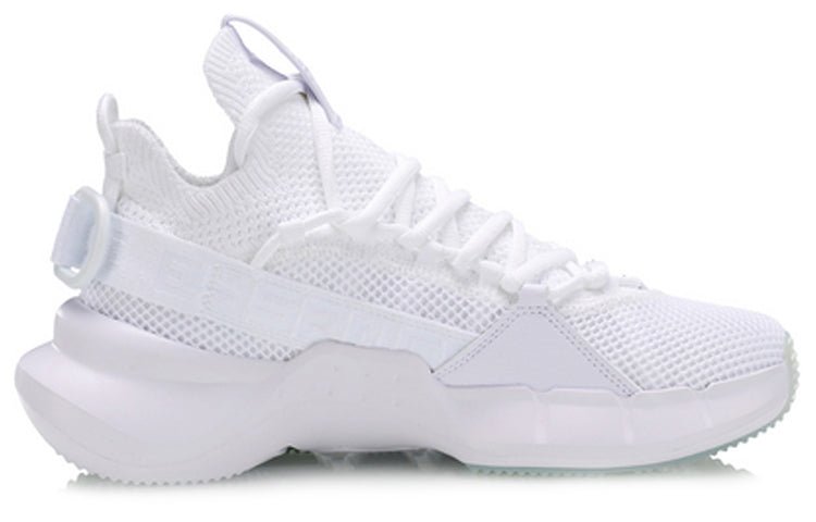 (WMNS) Li-Ning Essence 2 Lace Up Mid 'Snow White' AGBP024-1 - Image 3