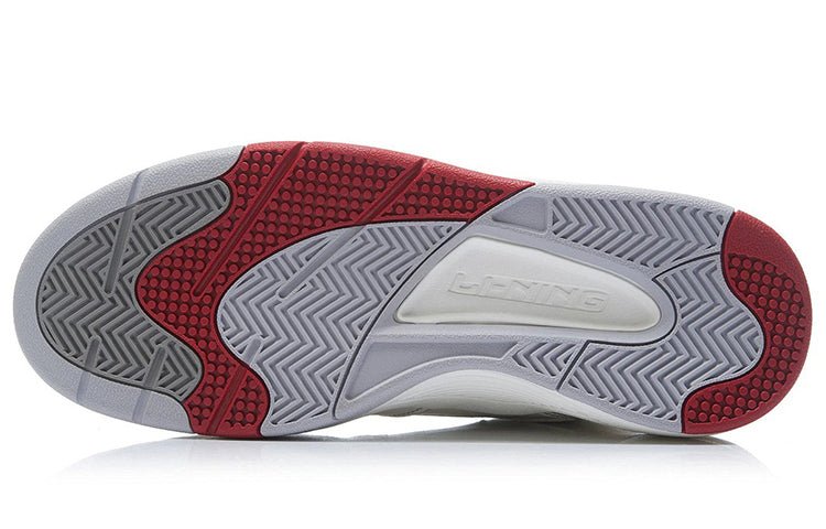 (WMNS) Li-Ning Retro 80s 'White Red' AGBR086-3 - Image 5