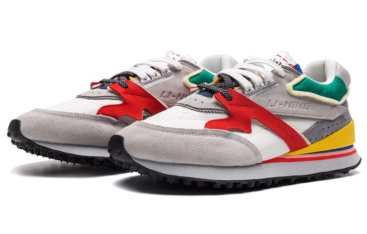 (WMNS) Li-Ning 001 'Grey Green Yellow' AGCP382-1 - Image 3