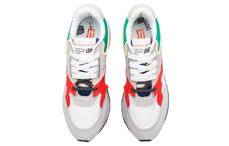 (WMNS) Li-Ning 001 'Grey Green Yellow' AGCP382-1 - Image 5
