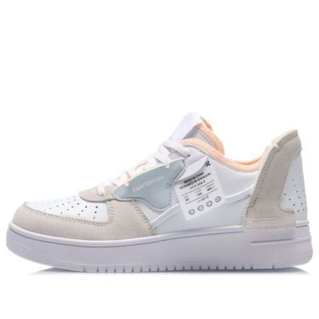 (WMNS) Li-Ning Counterflow 'White Grey Pink' AGCQ394-3