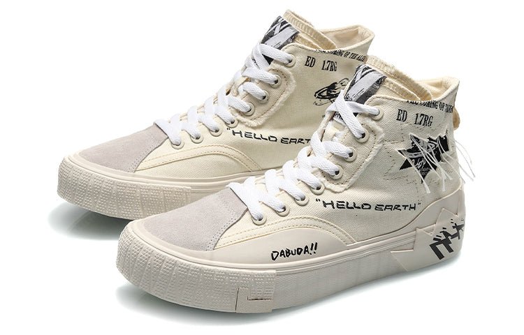 (WMNS) Li-Ning Counterflow Hello Earth 'White Beige' AGCQ472-4 - Image 4