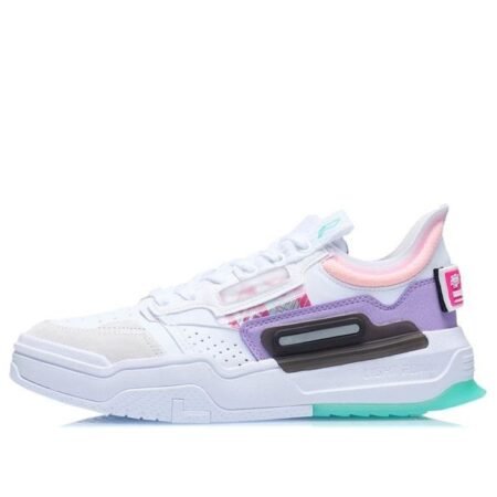(WMNS) Li-Ning Geek 'White Purple Pink' AGCR154-2