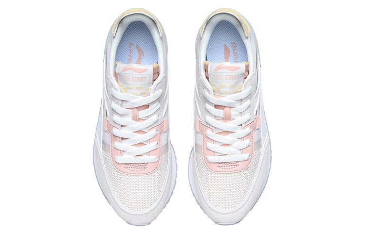 (WMNS) Li-Ning ChengFeng 'Pink White Green' AGCR196-2 - Image 5