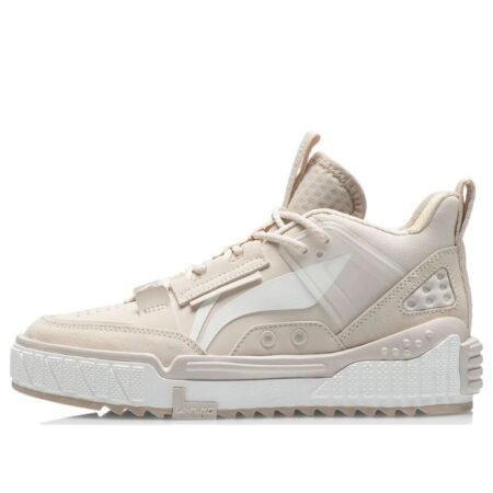 (WMNS) Li-Ning No.258 Mid 'White Grey Pink' AGCR312-3