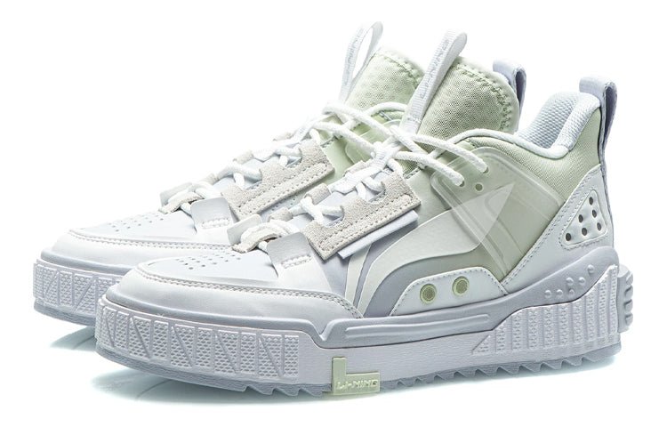 (WMNS) Li-Ning NO.258 Mid 'White Light Green' AGCR312-4 - Image 4