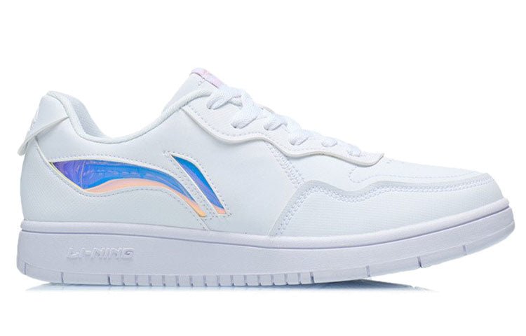 (WMNS) Li-Ning Skate Shoes 'White Laser' AGCR318-1 - Image 2