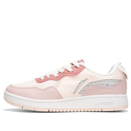 (WMNS) Li-Ning Skate Shoes 'Pink White' AGCR318-4