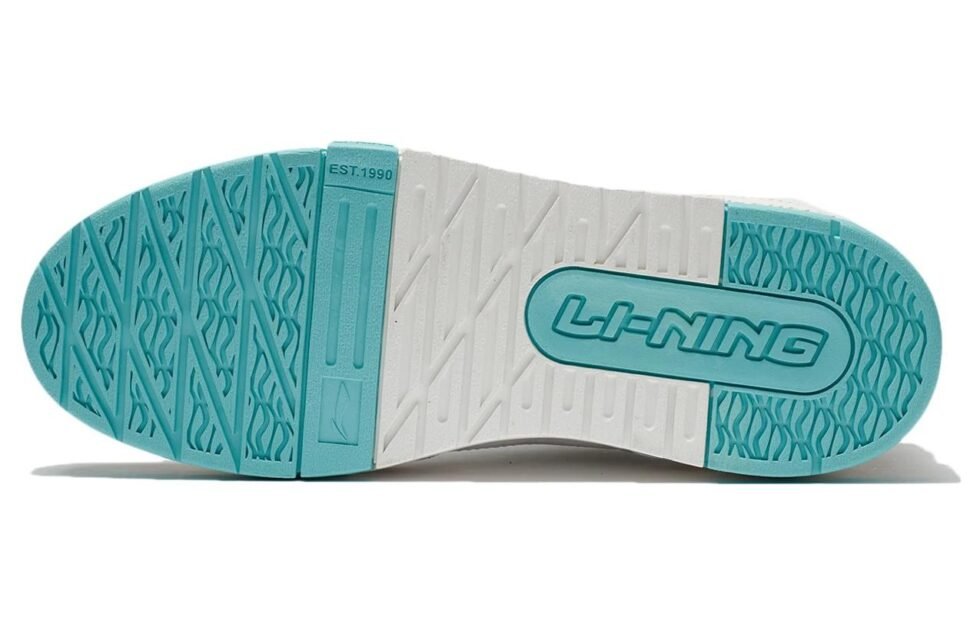 (WMNS) Li-Ning Brassy Monkey 'White Mint Blue' AGCS080-5 - Image 3