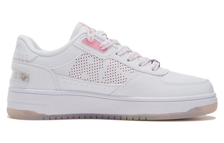 (WMNS) Li-Ning Classic Skateboarding x Disney 'White Pink Daisy' AGCS146-3 - Image 2