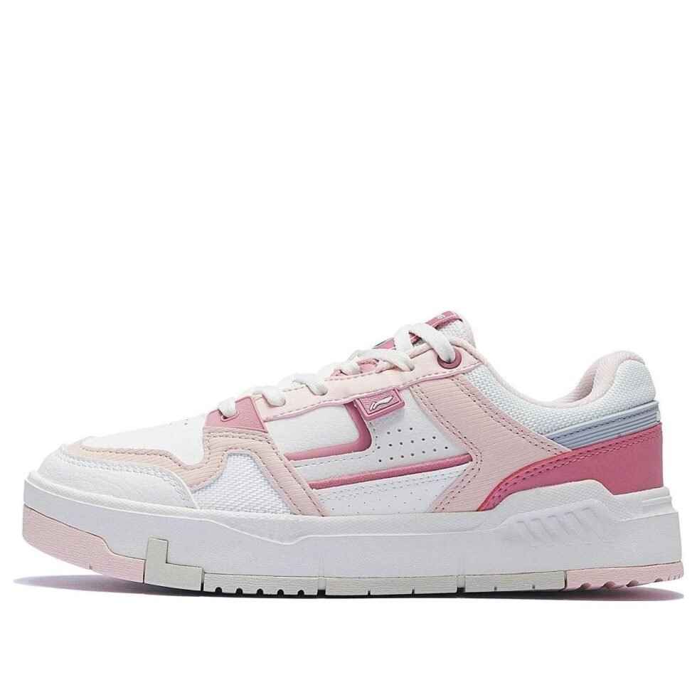 (WMNS) Li-Ning ACE V2 Low 'White Pink' AGCS156-3