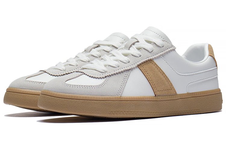 (WMNS) Li-Ning Skateboarding Low 'White Khaki' AGCS290-4 - Image 3
