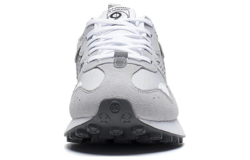 (WMNS) Li-Ning Cosmos Classic 'Grey White' AGCS350-1 - Image 5