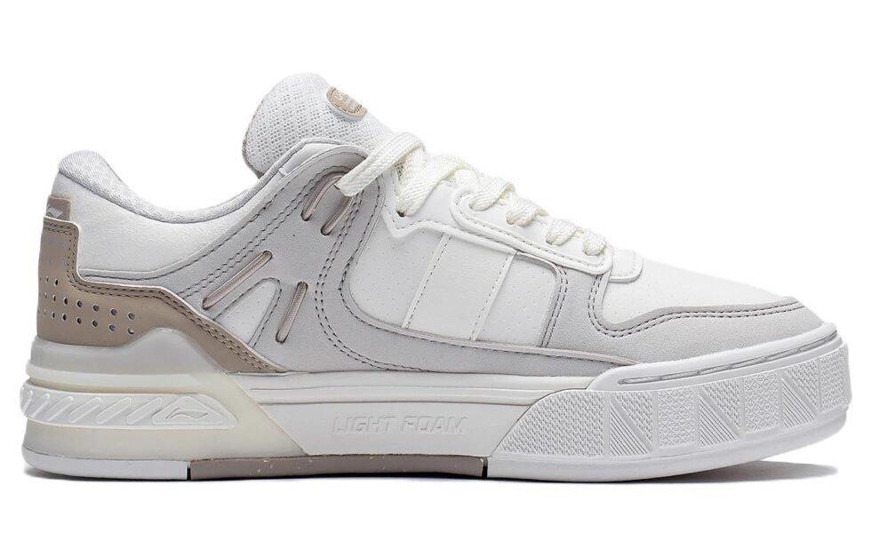 (WMNS) Li-Ning Dawn 'White Grey' AGCS354-1 - Image 2