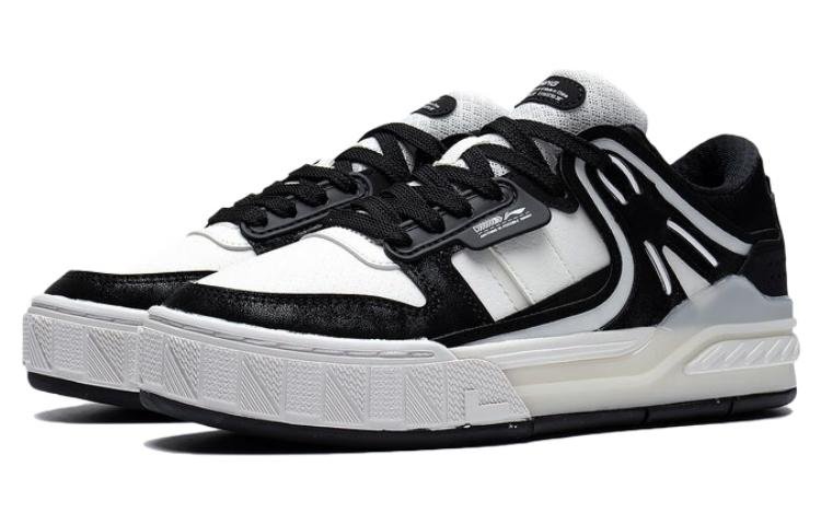 (WMNS) Li-Ning Dawn 'Black White' AGCS354-2 - Image 3