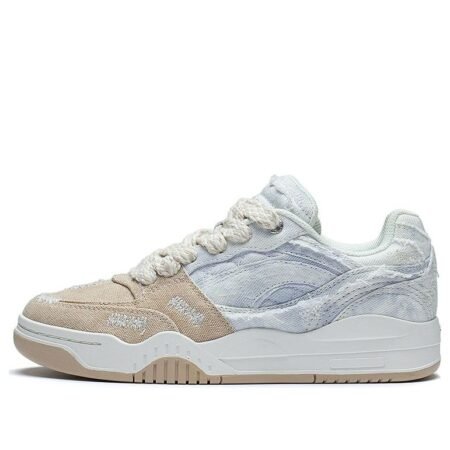 (WMNS) Li-Ning Moon White 'Grey Tan' AGCS427-6